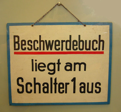 beschwerdebuch